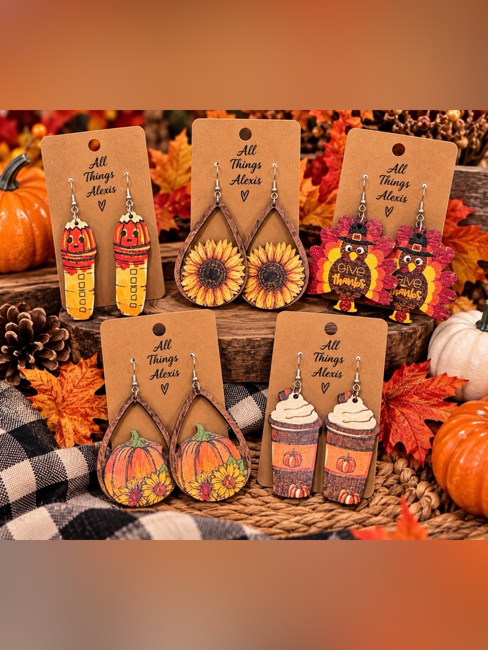 Fall Earrings Bundle - Picture 1 of 1